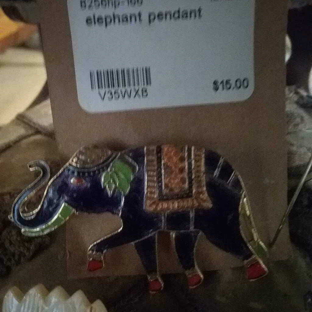 elephant pendant