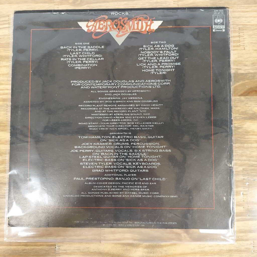 AEROSMITH - TOYS IN THE ATTIC