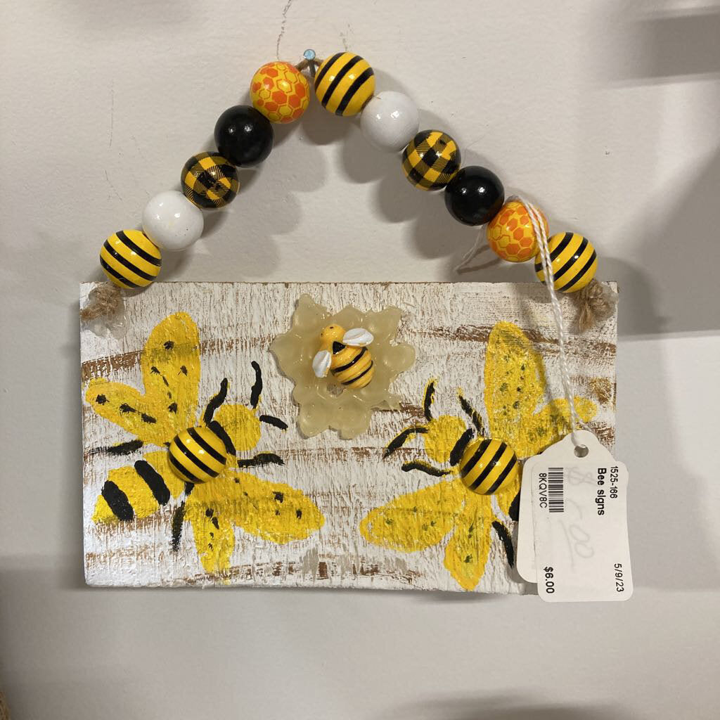 Bee signs