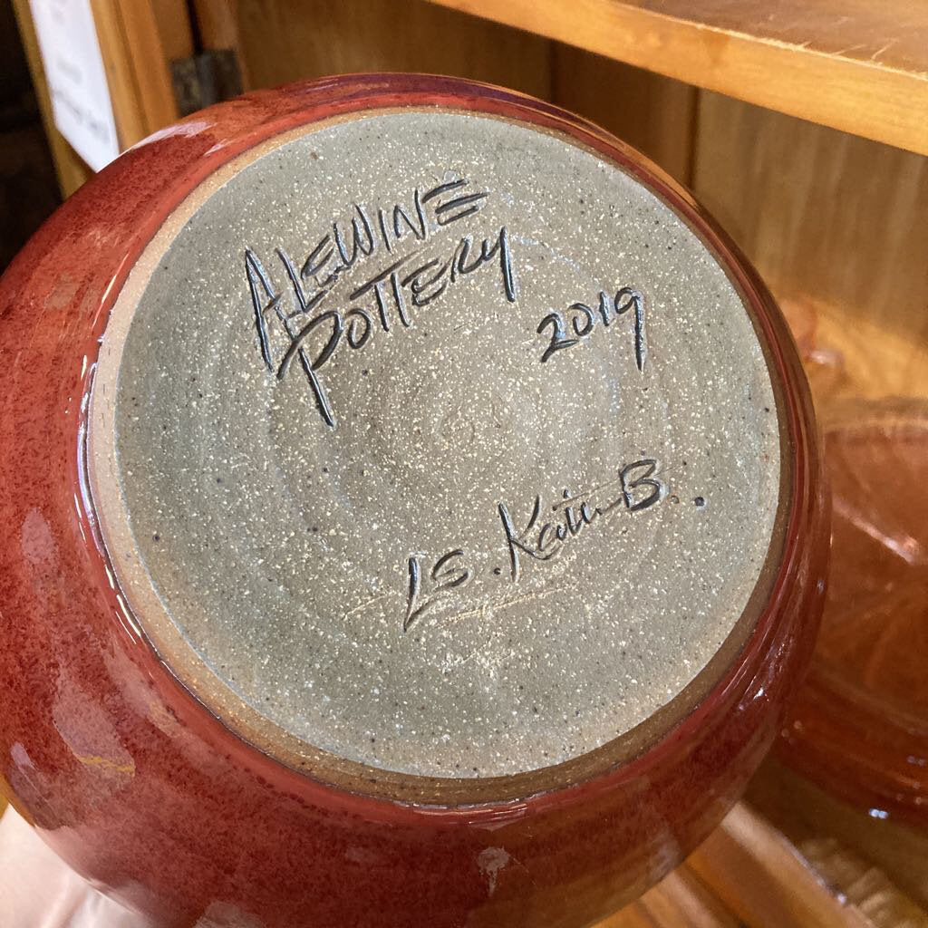 Alewine Pottery -signed
