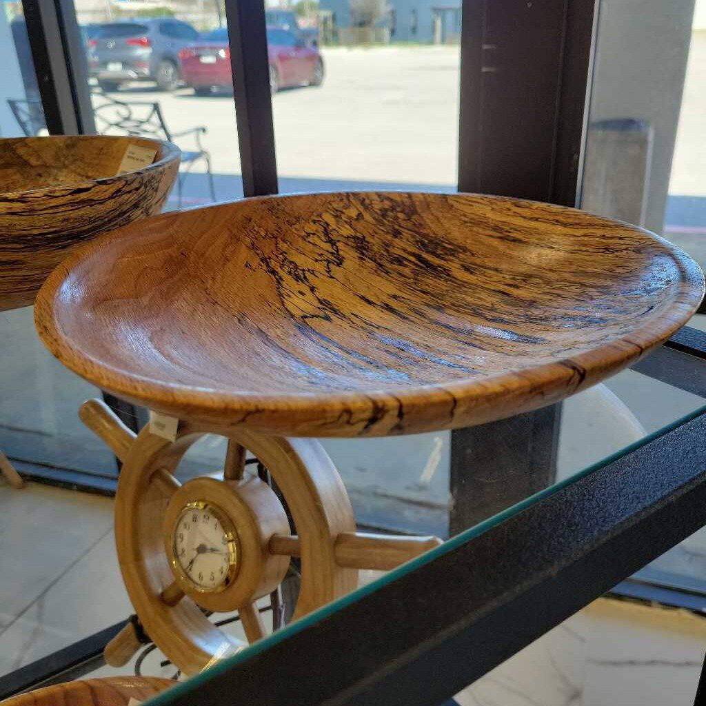 spalted oak bowl