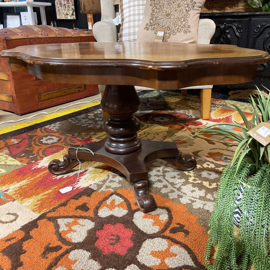 Coffee Table Marquetry Design Inlaid