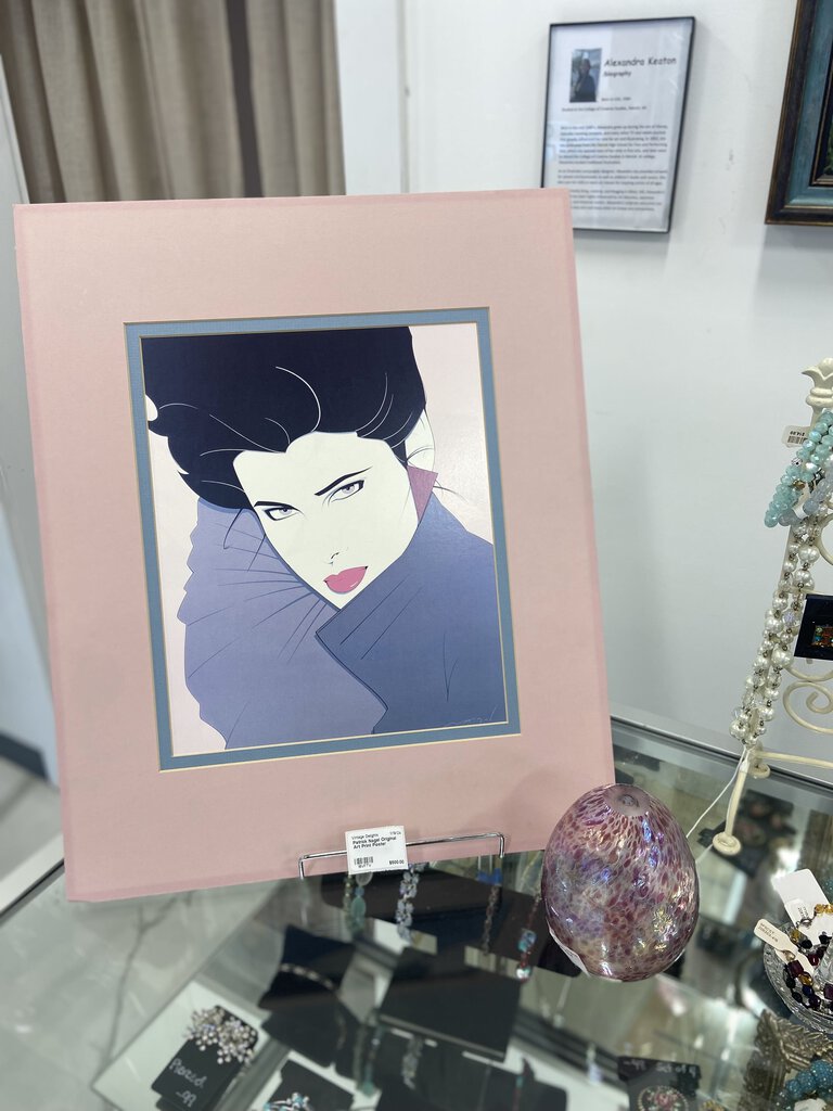 Patrick Nagel Original Art Print Poster