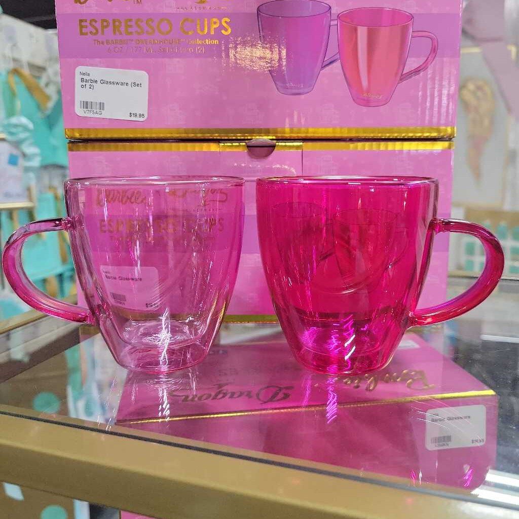 Barbie Glassware (Set of 2)