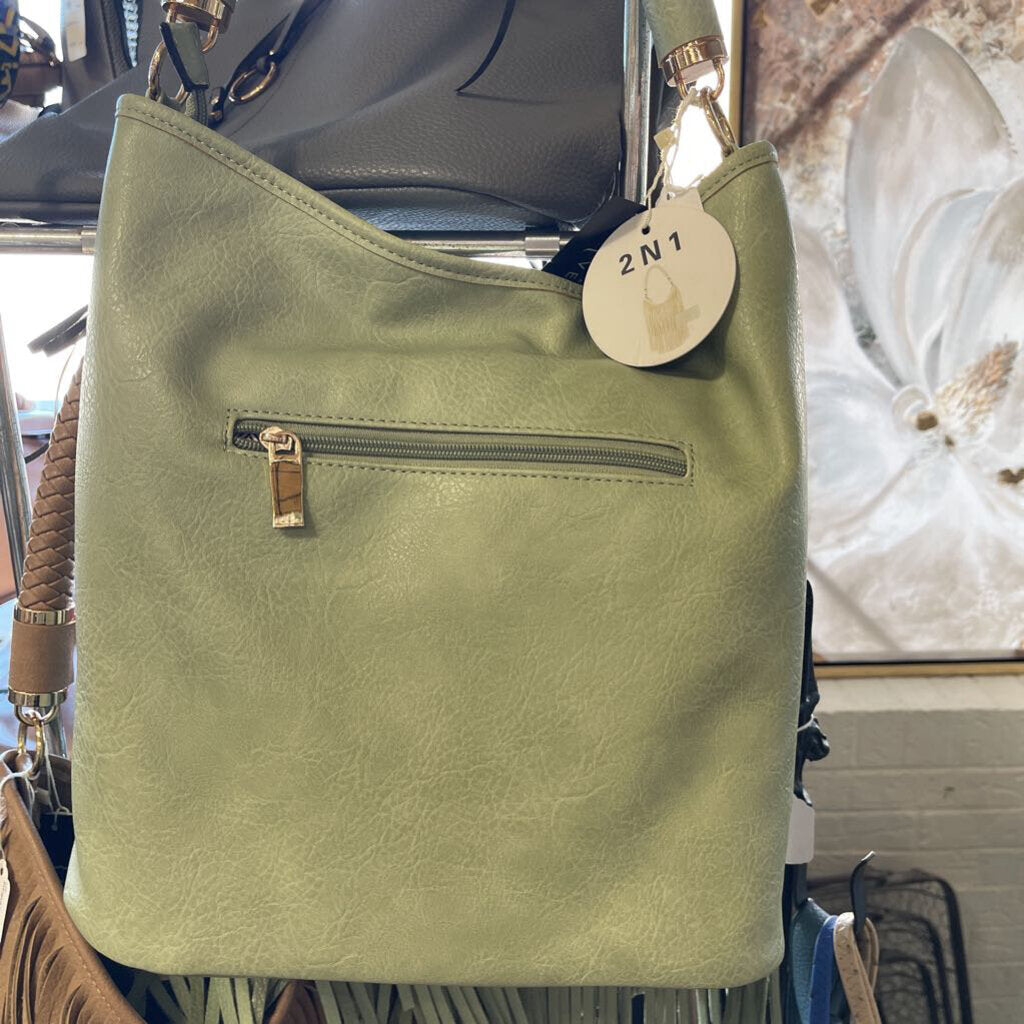 Fringed large purse
