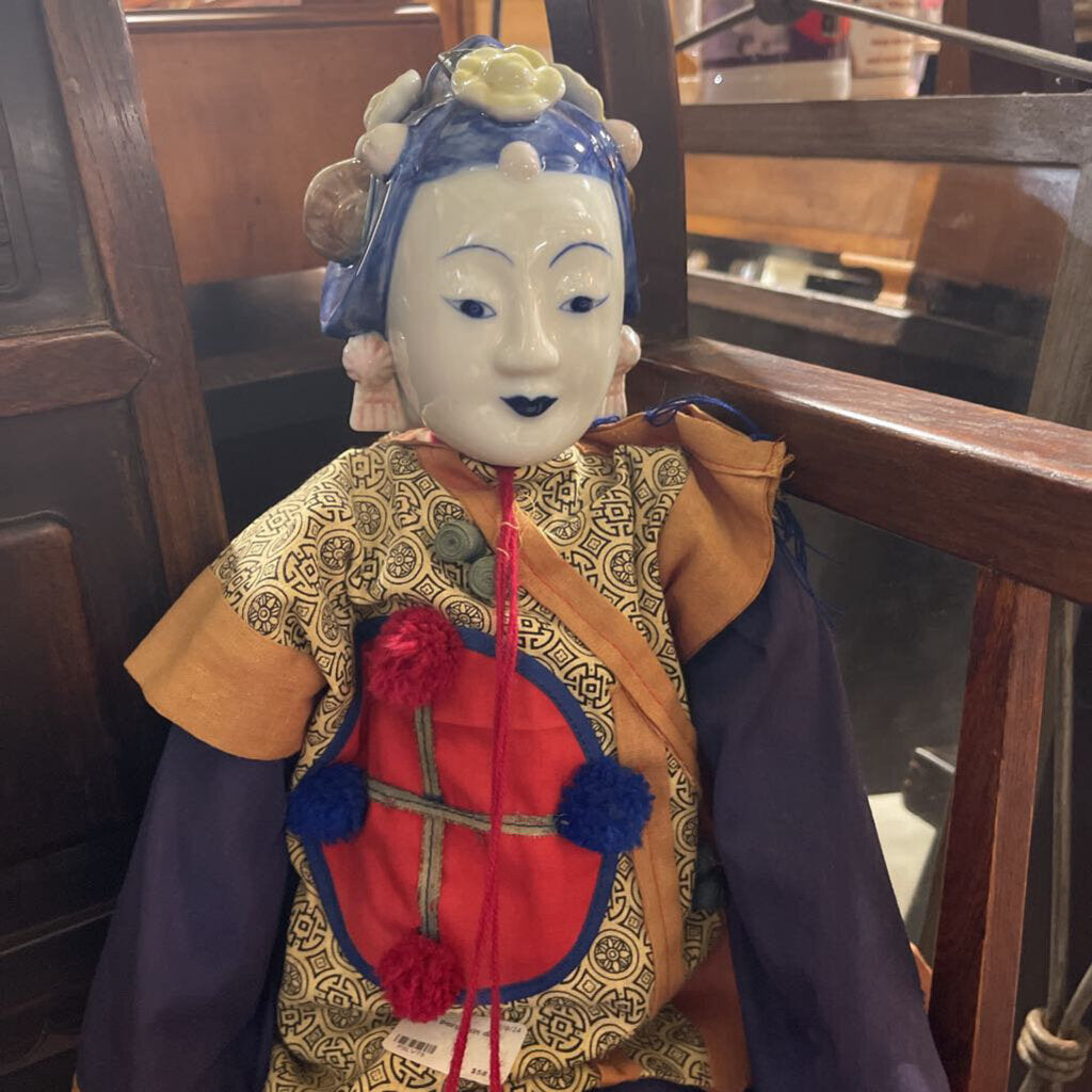 Asian porcelain doll