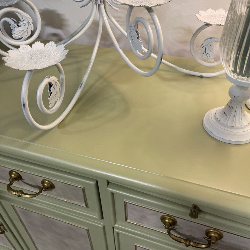 Green/Gold Buffet 51"x19"x37"