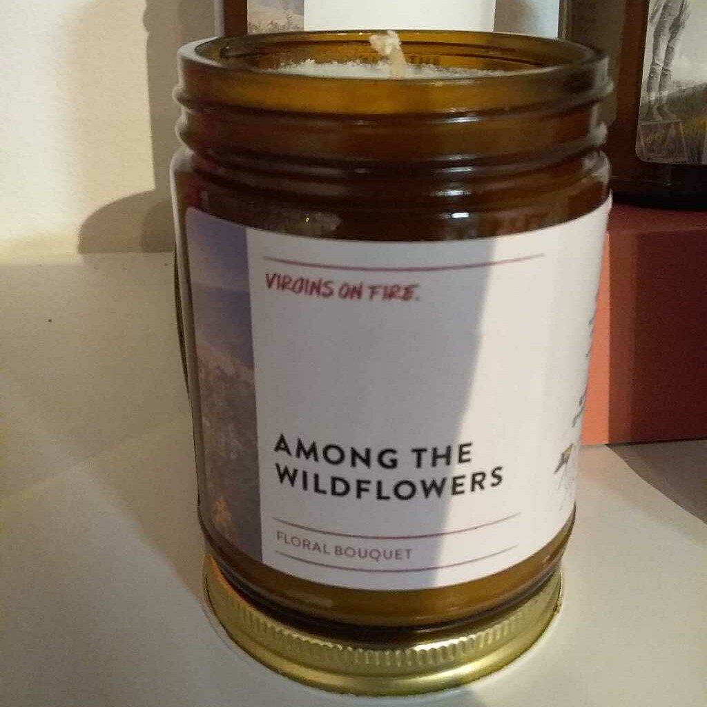 Among The Wildflowers Candle