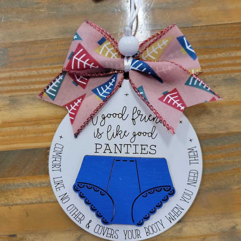 Friendship Ornament- Bra, Star, Snowflake