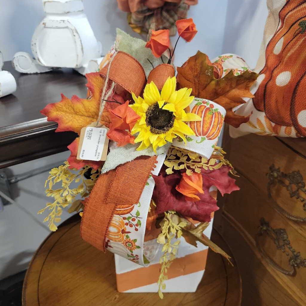 Lg. Wooden pumpkins
