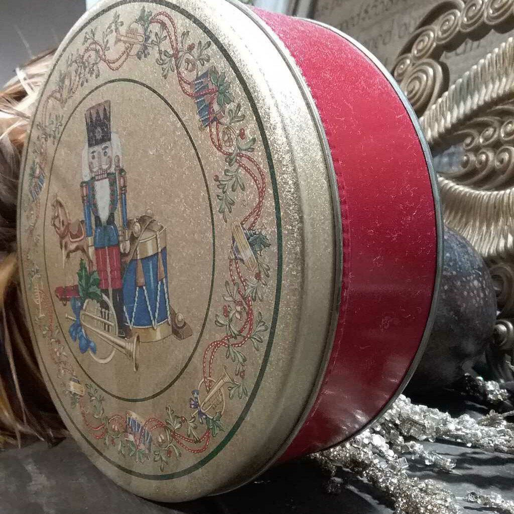 Vintage Nutcracker Tin