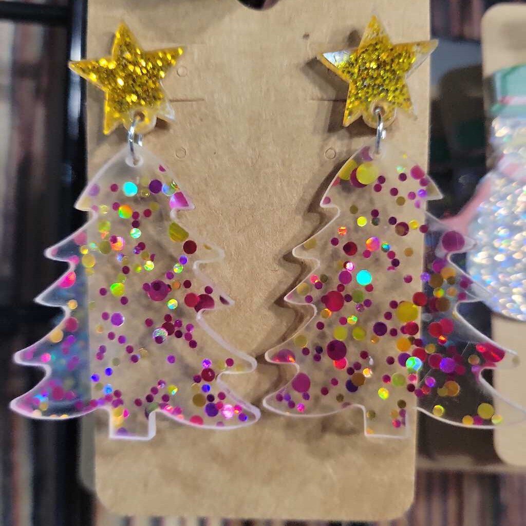Christmas Tree Earrings