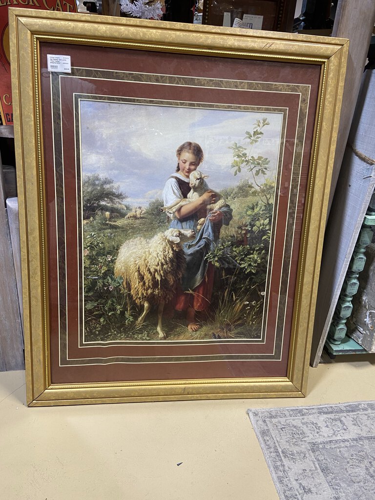 "The Young Shepherdess" - Johann Baptist Hofner