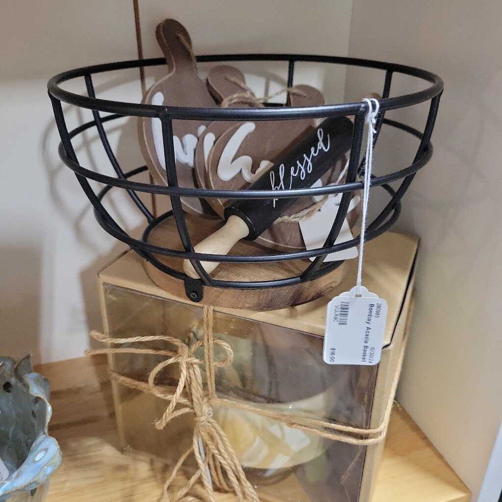 Bombay Acacia Basket
