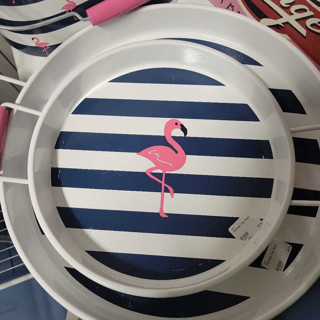 Flamingo tray small