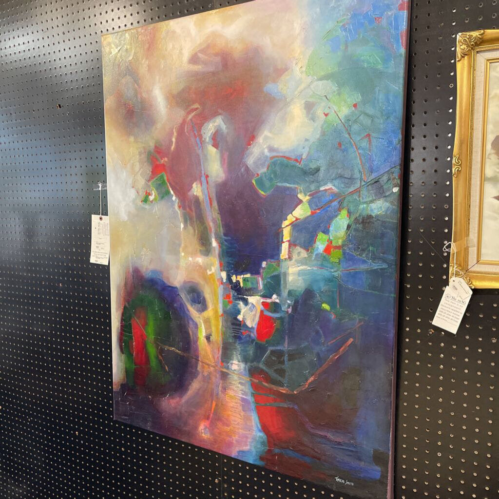 Large Abstract Painting "Teresa Smith"