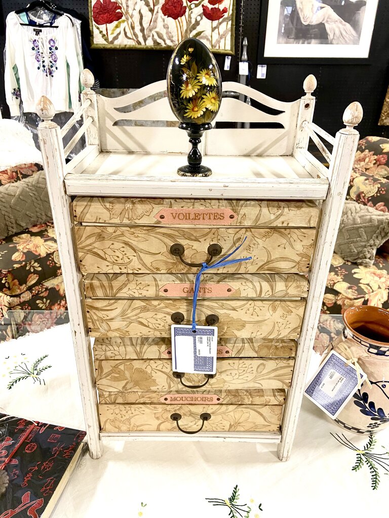 Unique French Boudoir chest (as is)