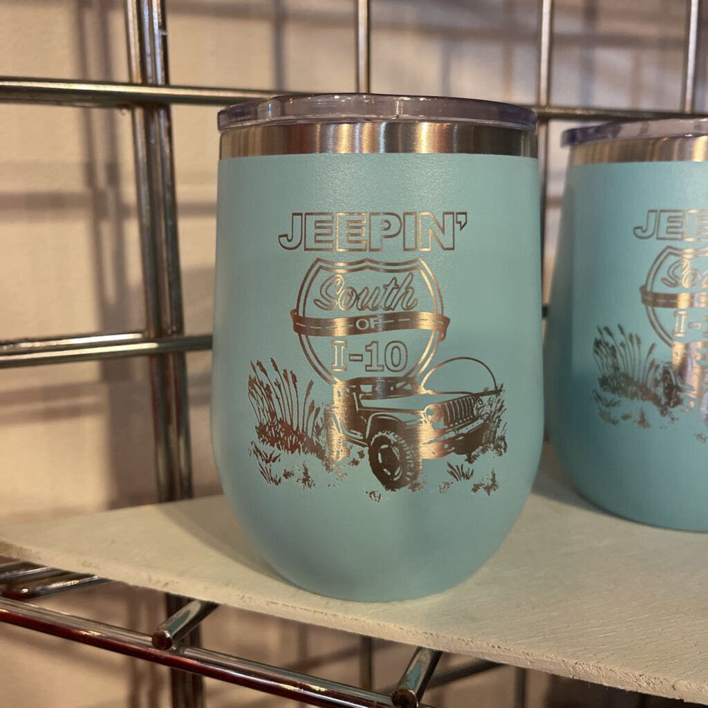 WINE JEEP 12 OZ AQUA