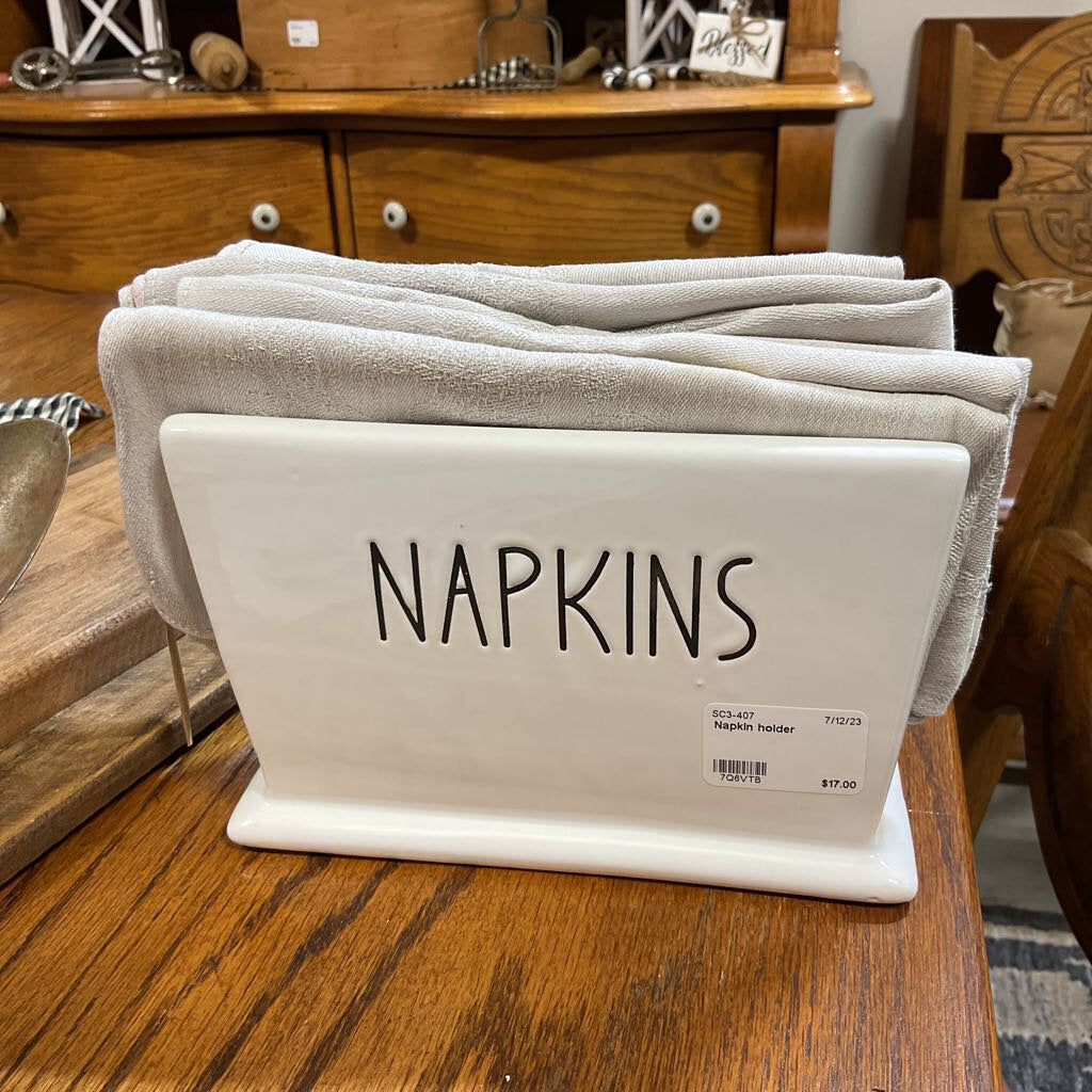 Napkin holder