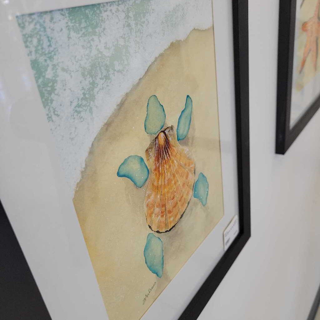 sea glass turtle 8x10 m