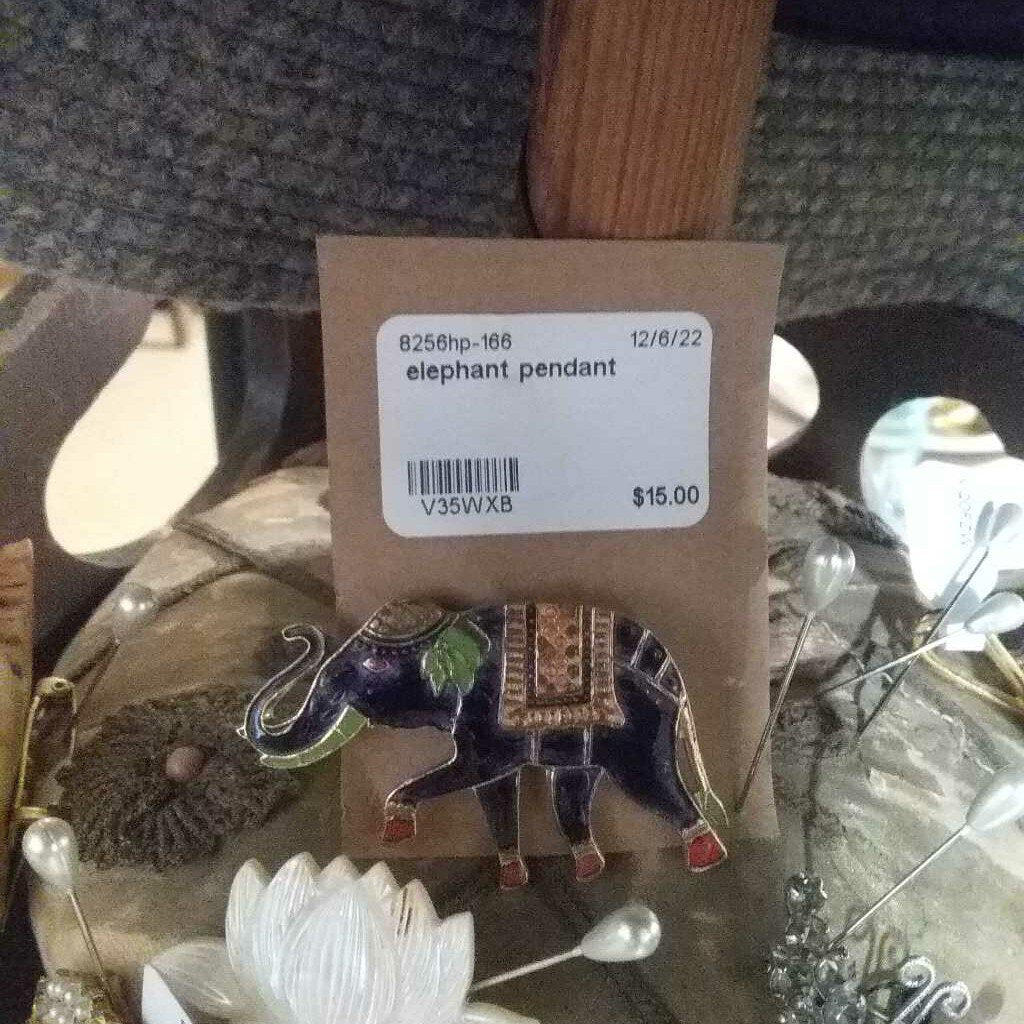 elephant pendant