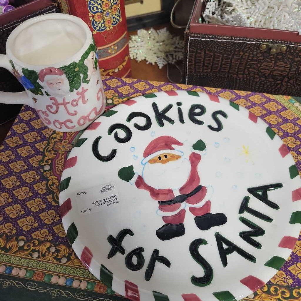 COOKIES FOR DSANTA & CUP