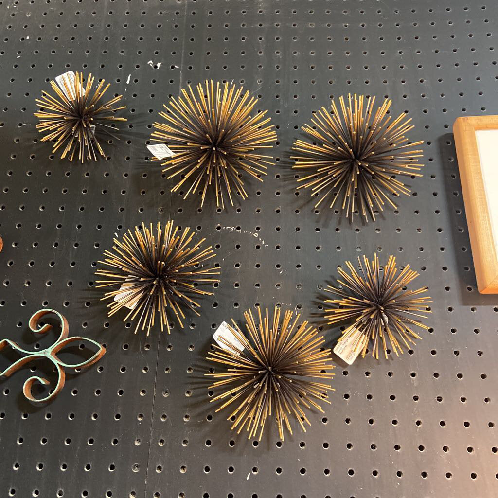 Large Vintage Metal Starburst