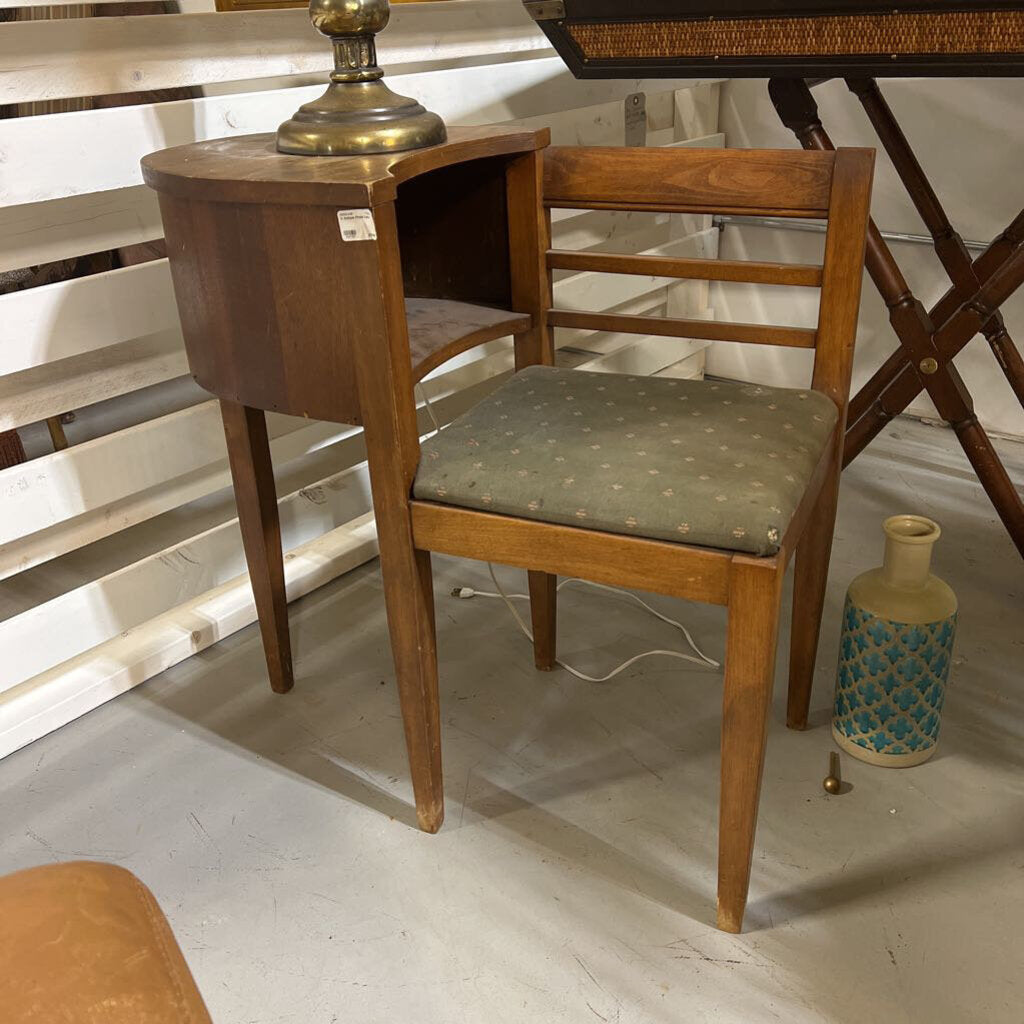 D Antique Phone Desk