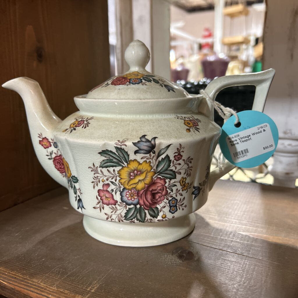 Rare Vintage Wood & Sons Teapot