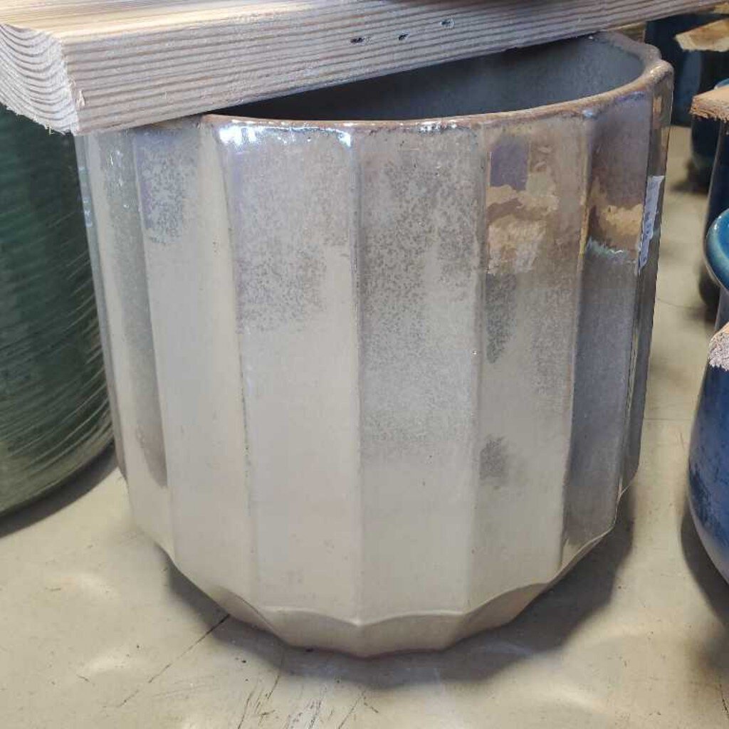 15 in. King Plntr - Pearl White