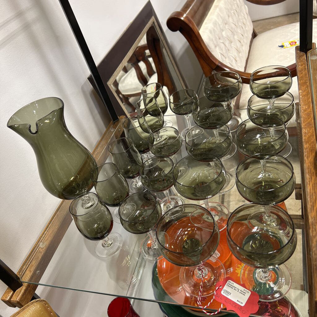 Coronation by Sasaki Cocktail Set 21 pieces