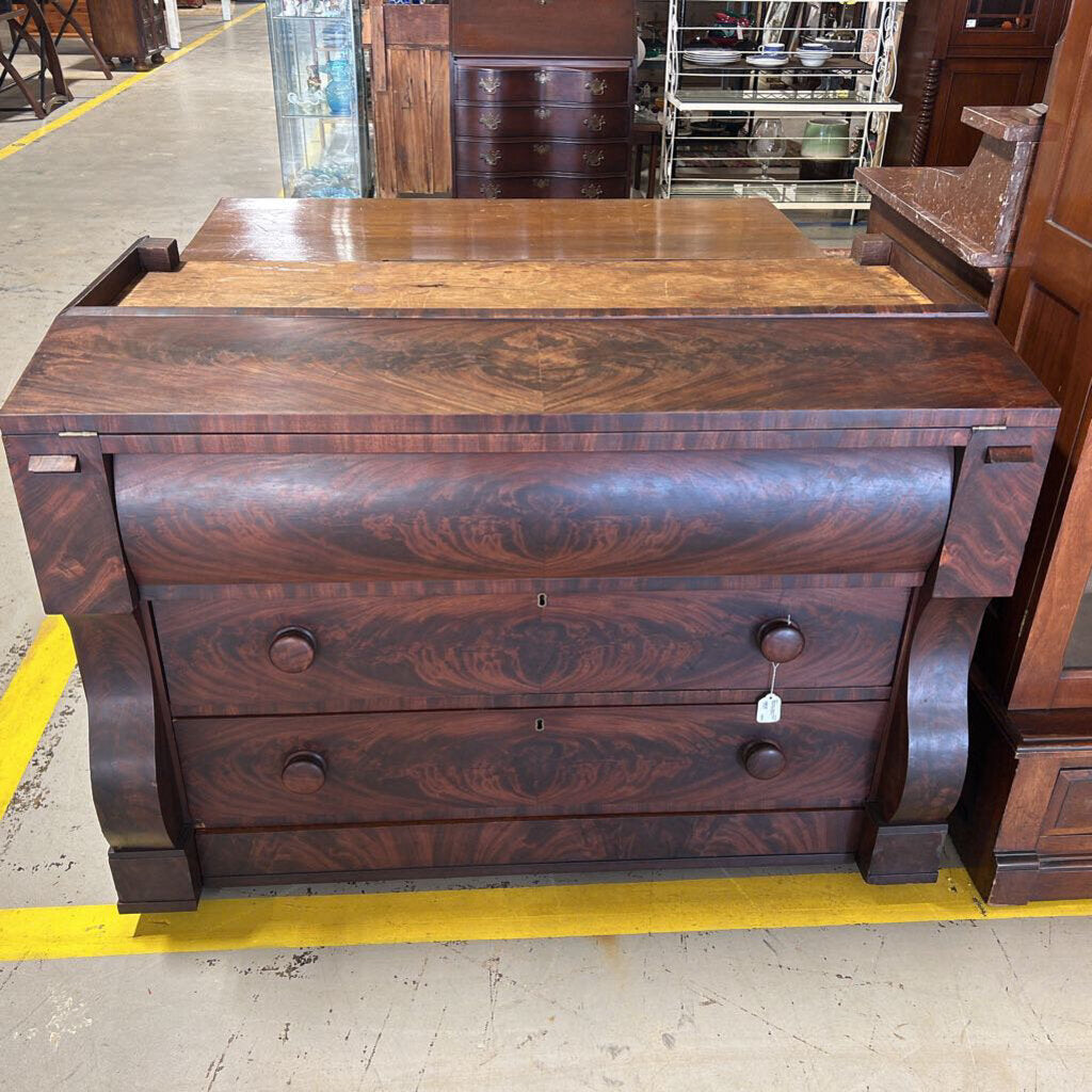 Secretary (base only) Flame Mahogany