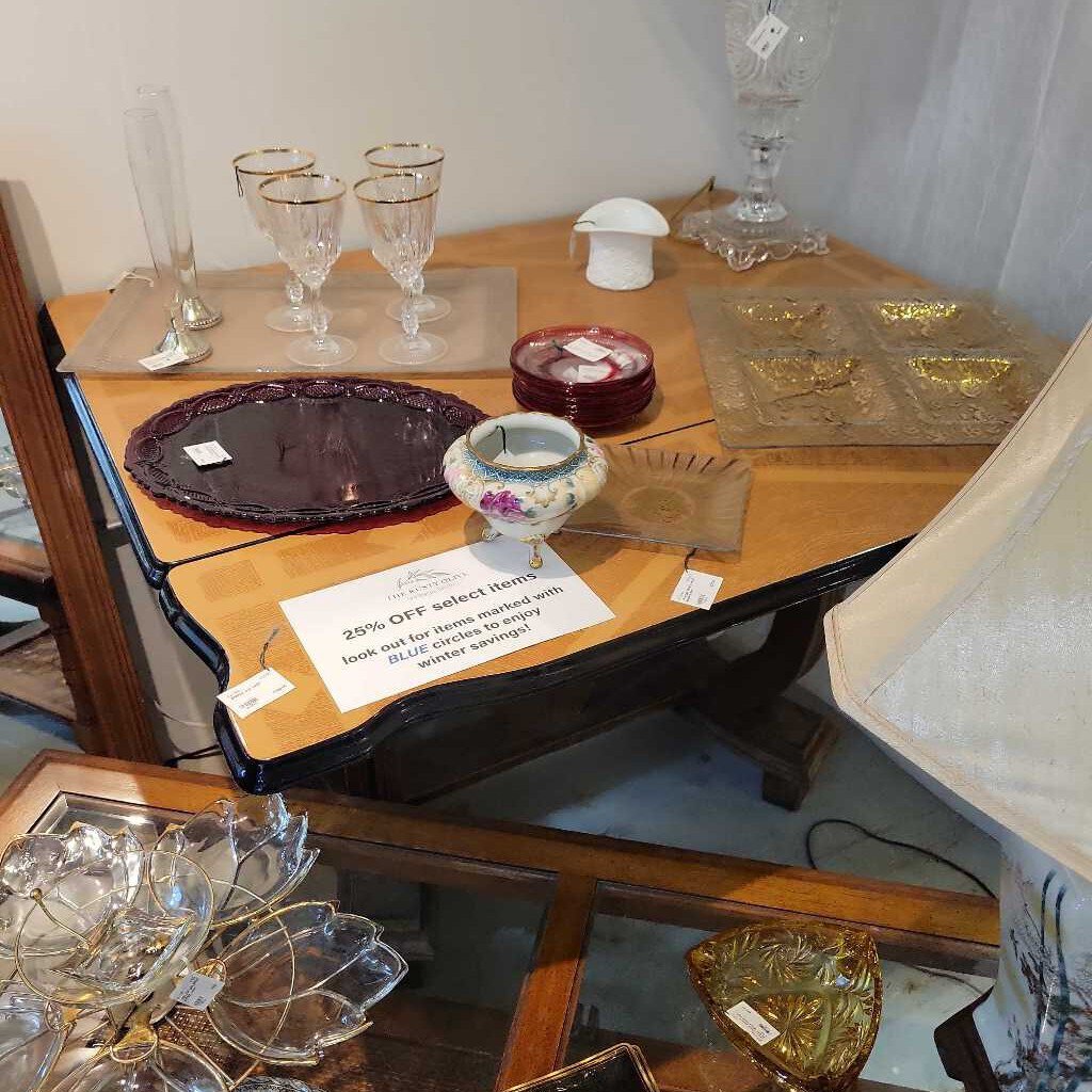 enamel top table