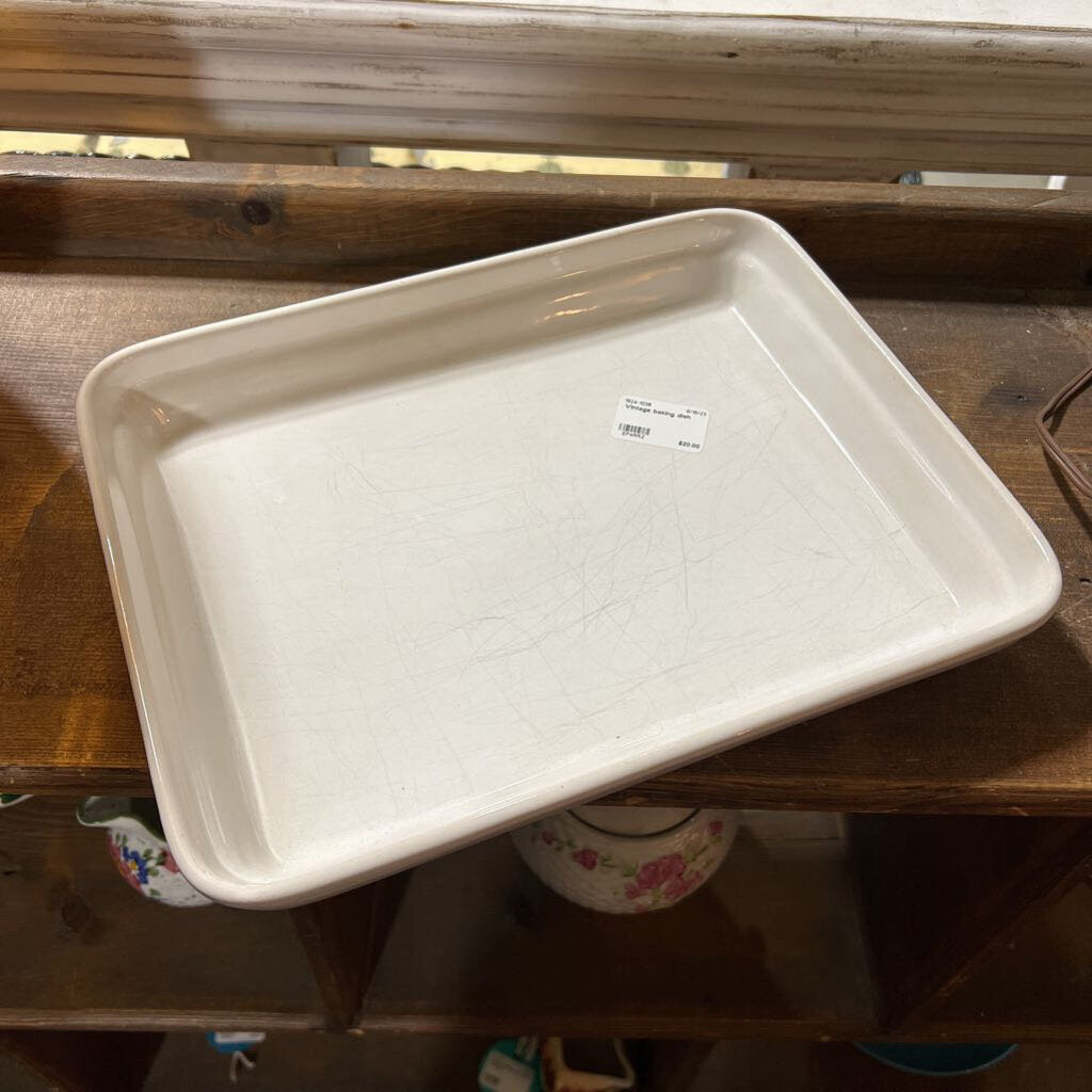 Vintage baking dish