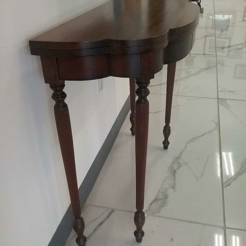 Game table, mahogany