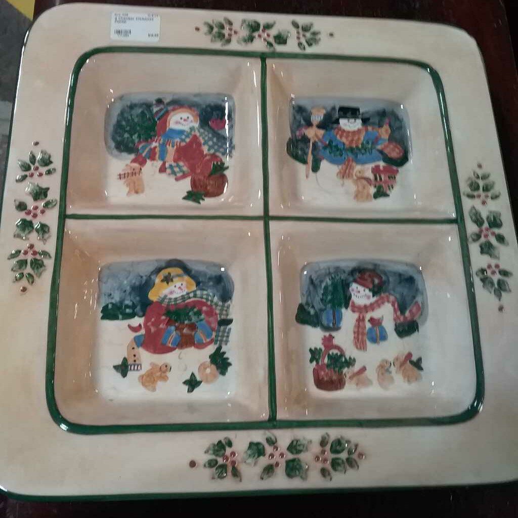 4 Chamber Christmas Platter