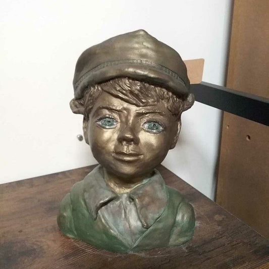 Boy Head Statue