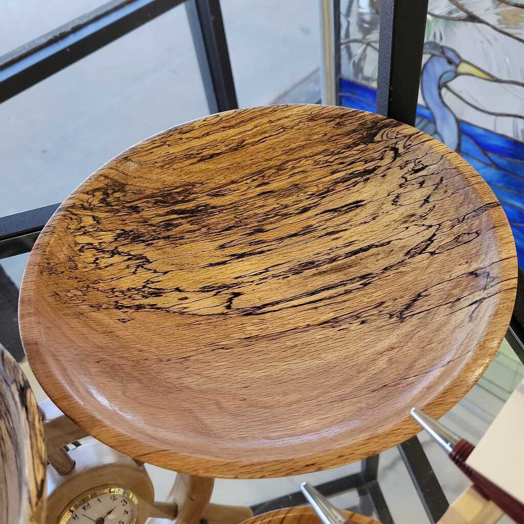 spalted oak bowl