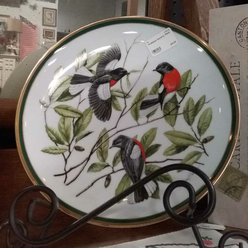 Audubon Society Plate