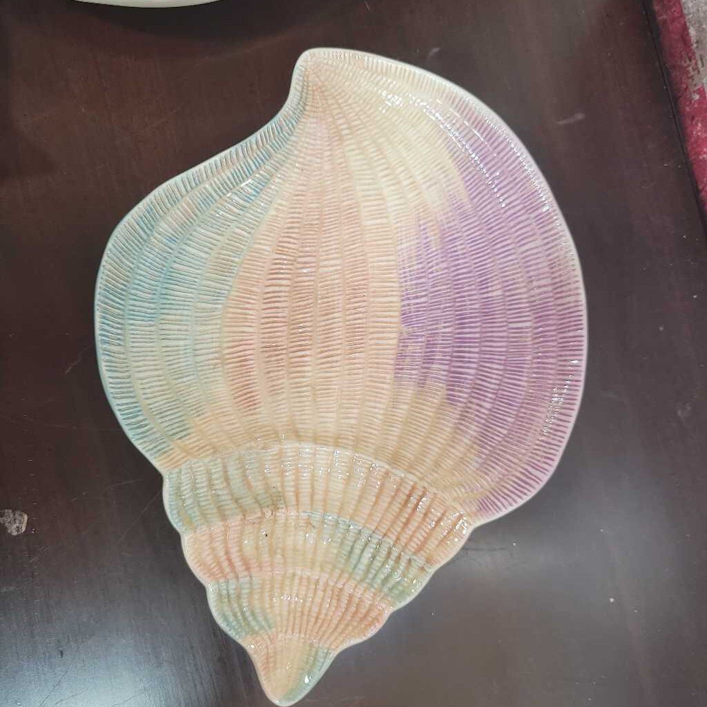 #214 Fitz & Floyd Omnibus Carribean Salad/Dessert Plates 4pc