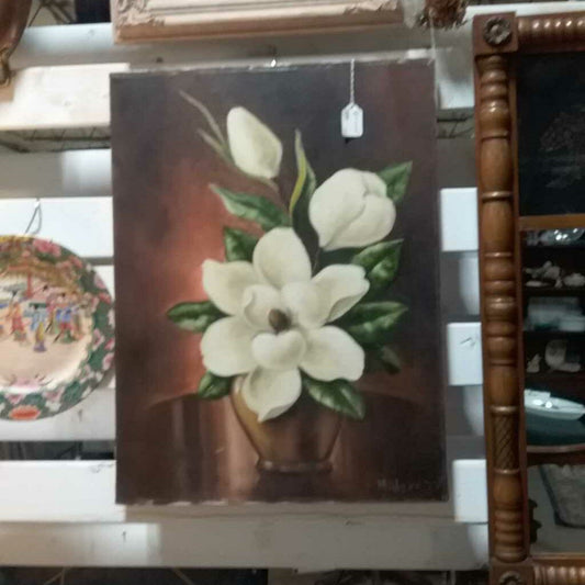 Magnolia Oil Painting 462