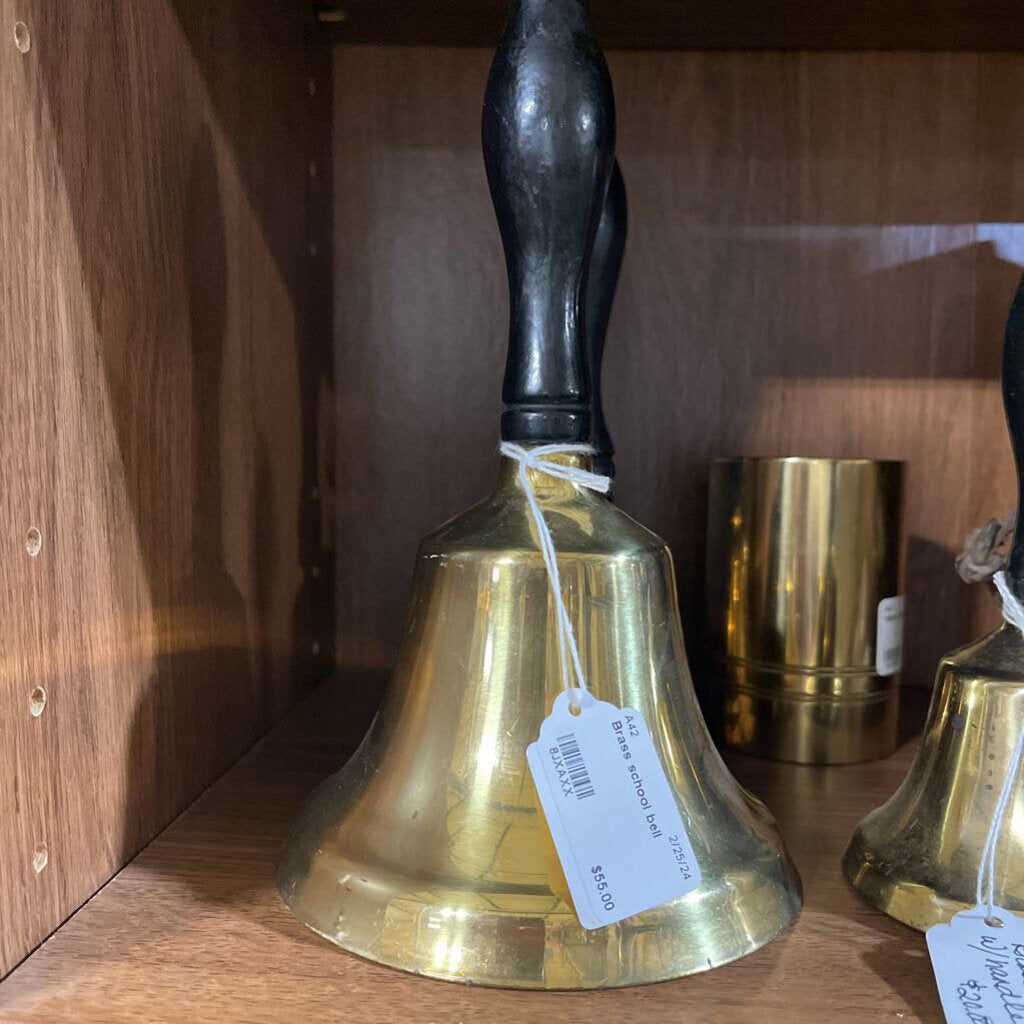 Brass school bell