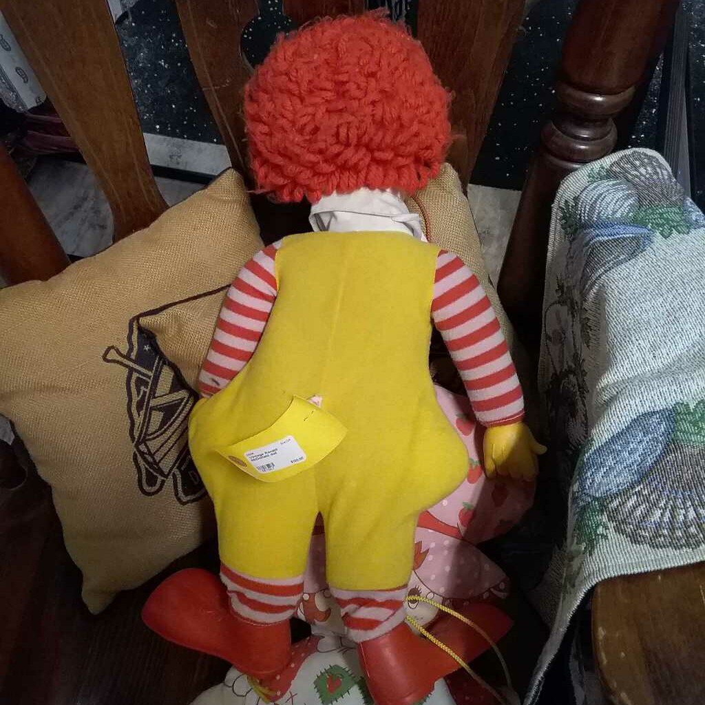 Vintage Ronald McDonald doll