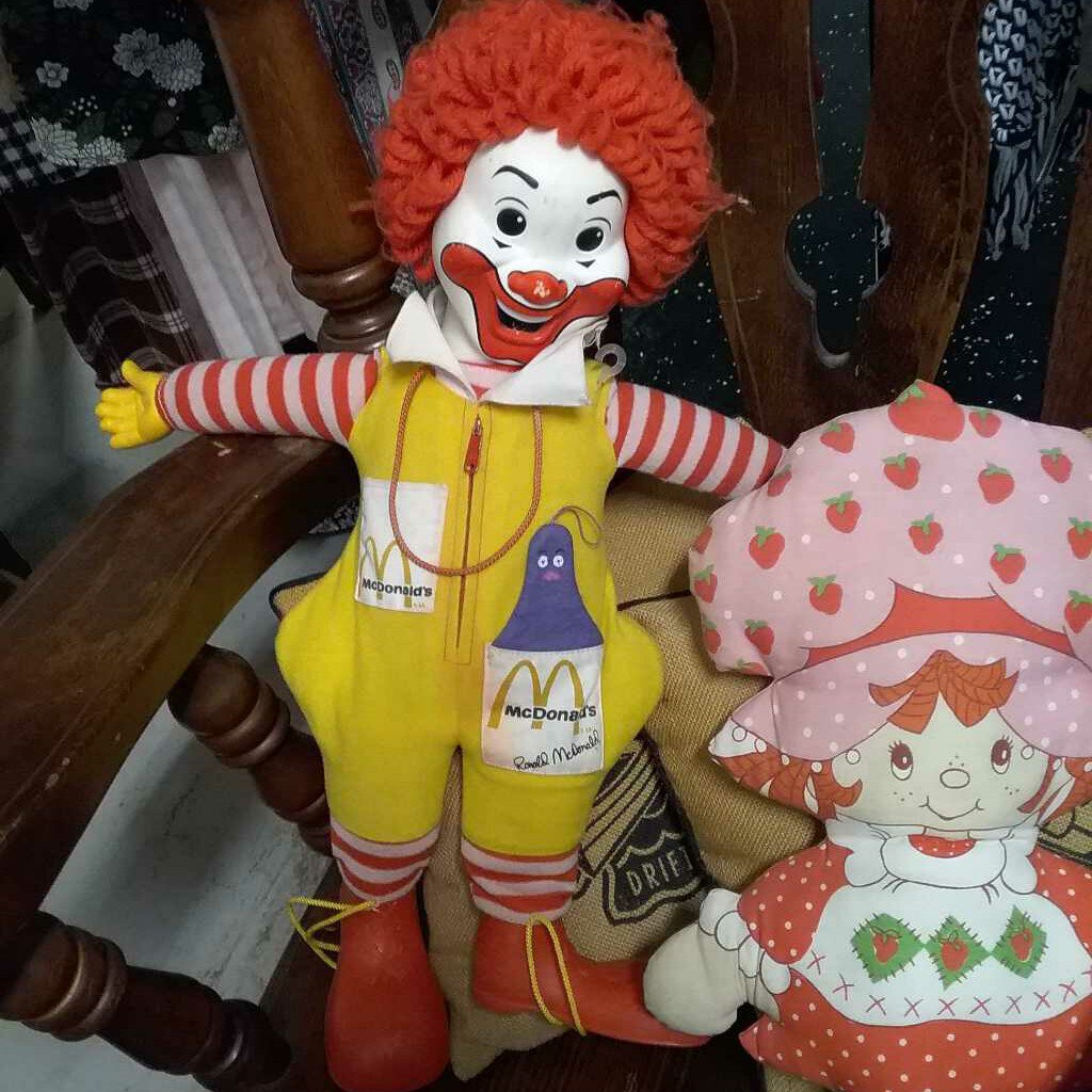 Vintage Ronald McDonald doll