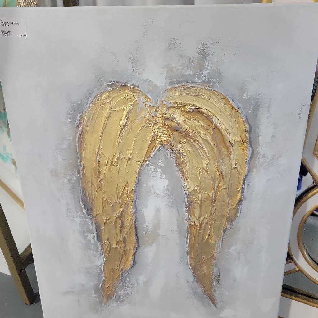 18x24 Angel Wing Painting