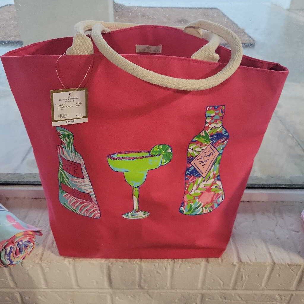 Tequila Sunrise Tropic Tote