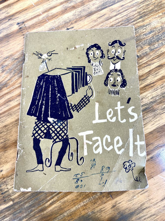 1954 Vintage Booklet "Let's Face It" Gulfport MS