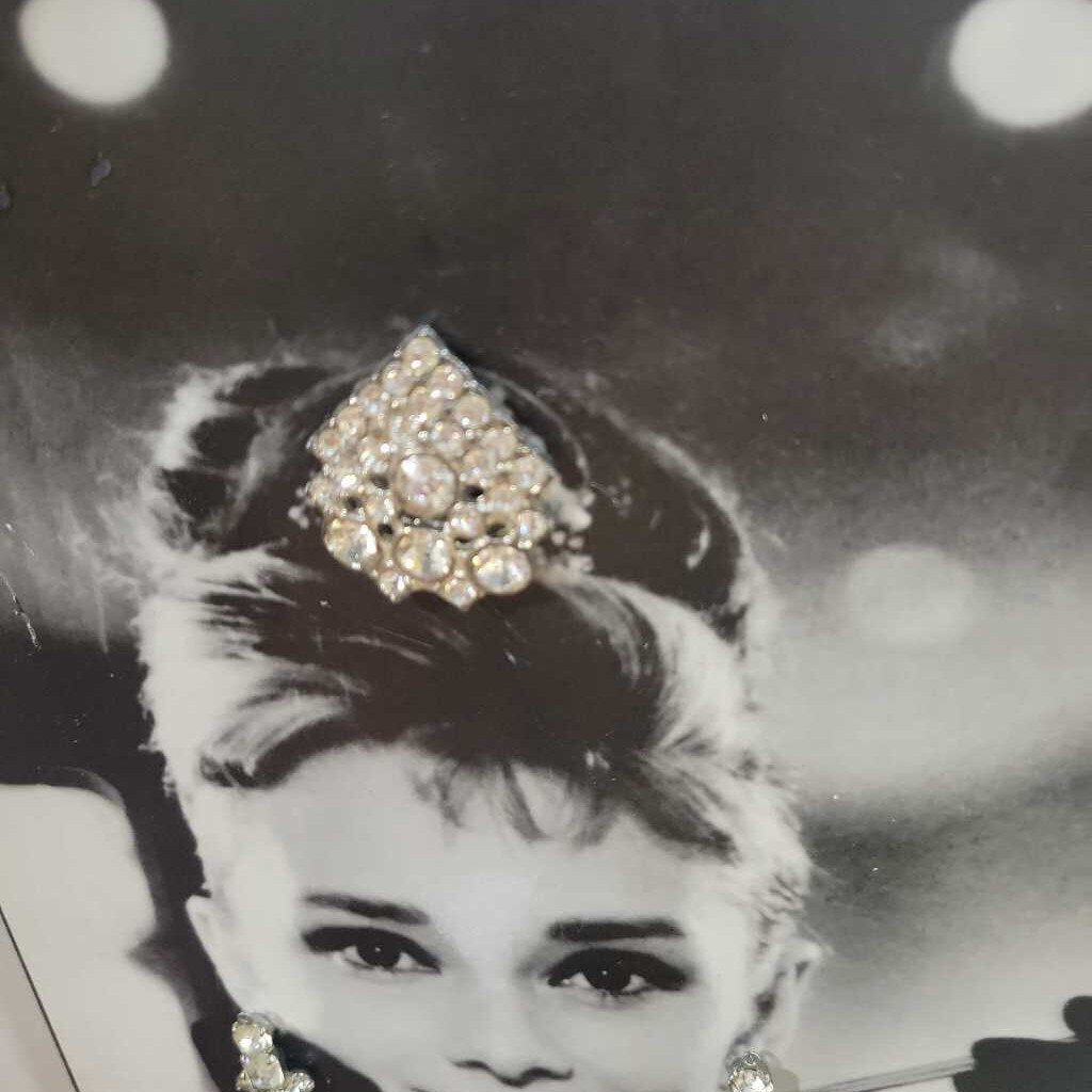 Audry Breakfast at Tiffany's w/ Bling 14.5" x 7"