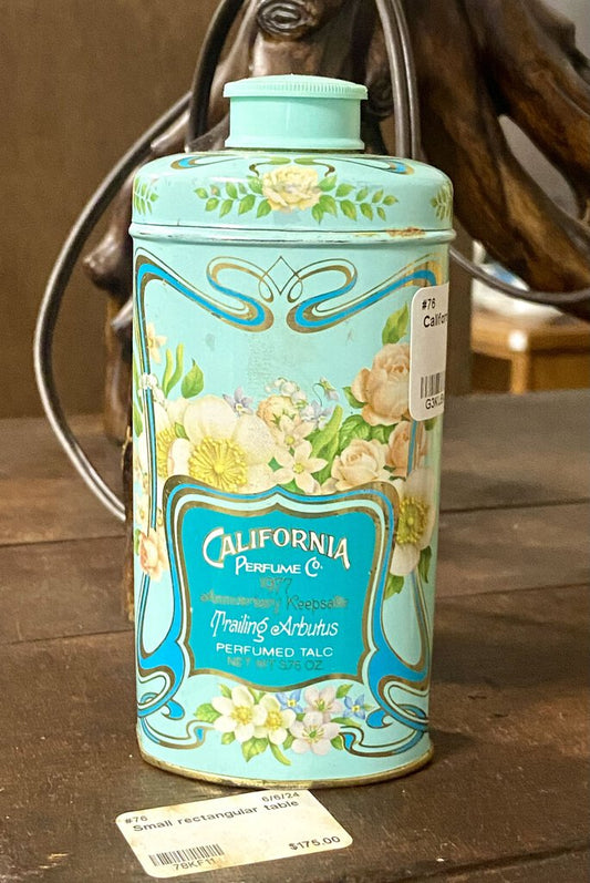 California Perfume Tin