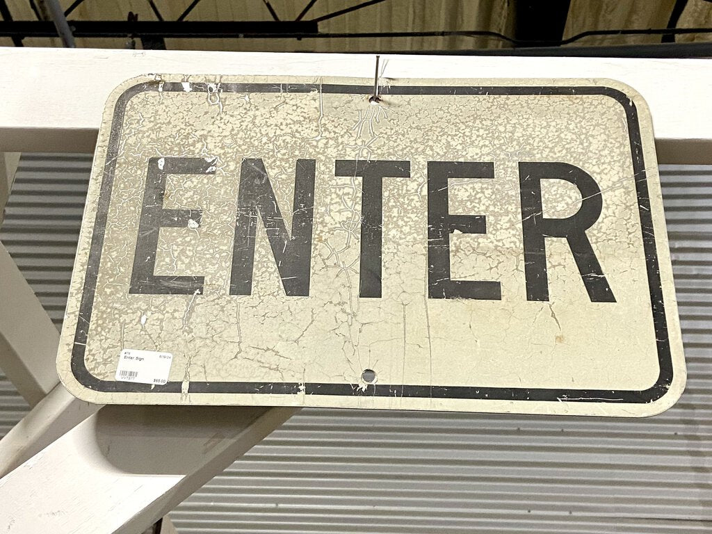 Enter Sign